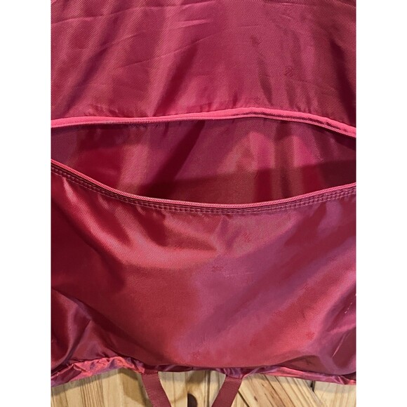 Lauren Ralph Lauren Red Garment Bag Travel Measurements: 21"W X 40"L - Picture 6 of 11